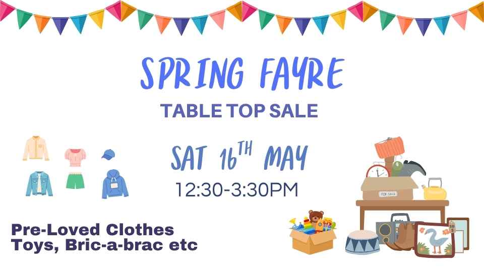 Spring Fayre May Website